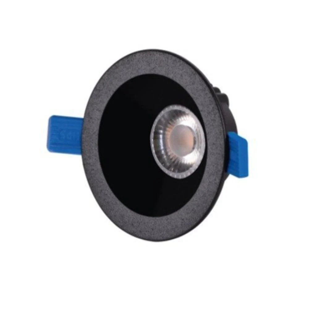 7W Duradeco Recessed COB BLACK_BLACK